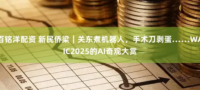 百铭洋配资 新民侨梁｜关东煮机器人，手术刀剥蛋……WAIC2025的AI奇观大赏