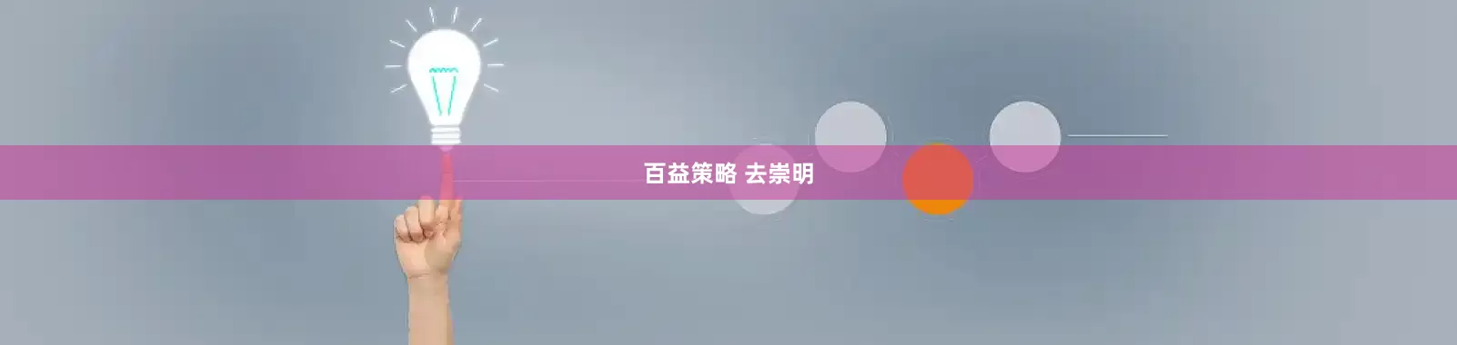 百益策略 去崇明
